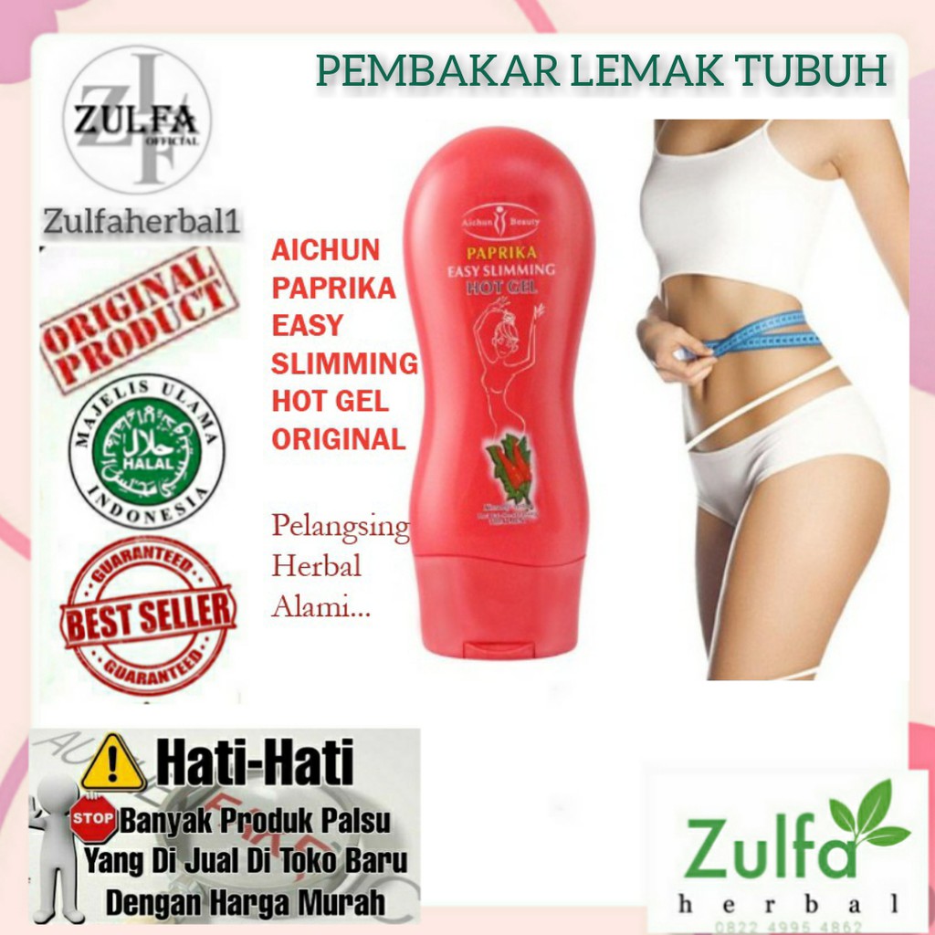 Cream Pelangsing AICHUN BEAUTY PAPRICA SLIMMING