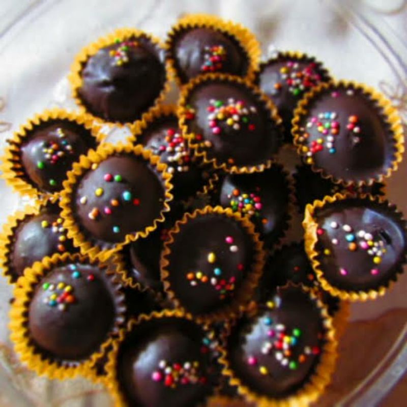 

choco ball kue bola chocolate