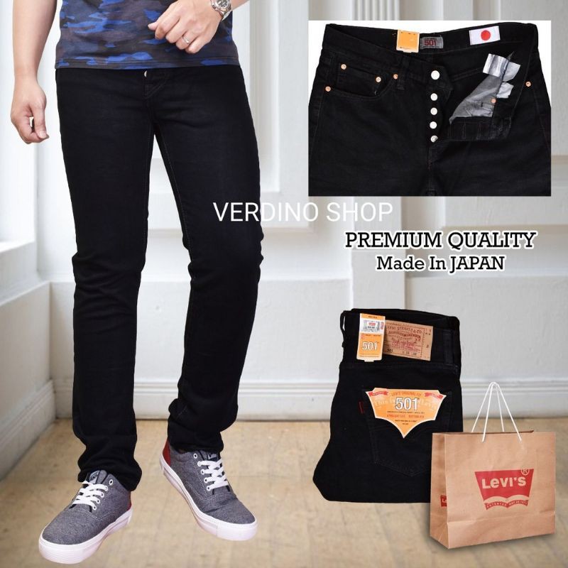 Celana jeans pria levis 501 original