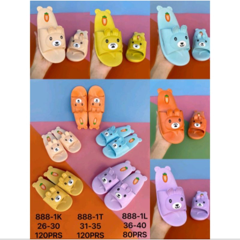 SANDAL ANAK PEREMPUAN SANDAL SLIP ON WANITA KEREN LUCU