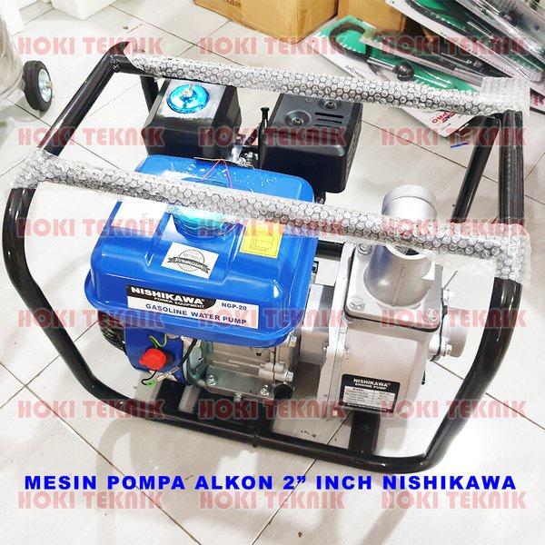 Mesin Pompa ALKON 2 inch NISHIKAWA Pompa Sawah IRIGASI Pengairan Terjangkau