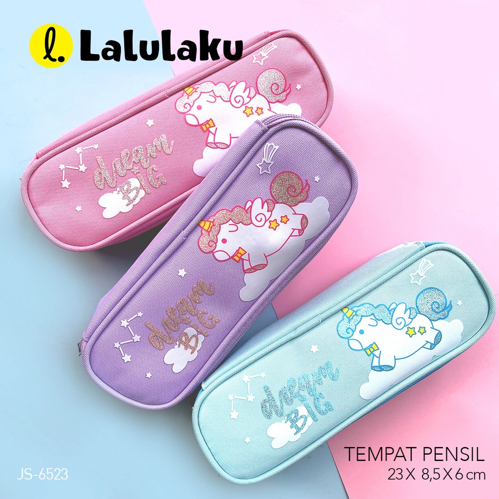 

Tempat Pensil JS6523 Unicorn Kotak Pensil Lucu Karakter Anak Perempuan