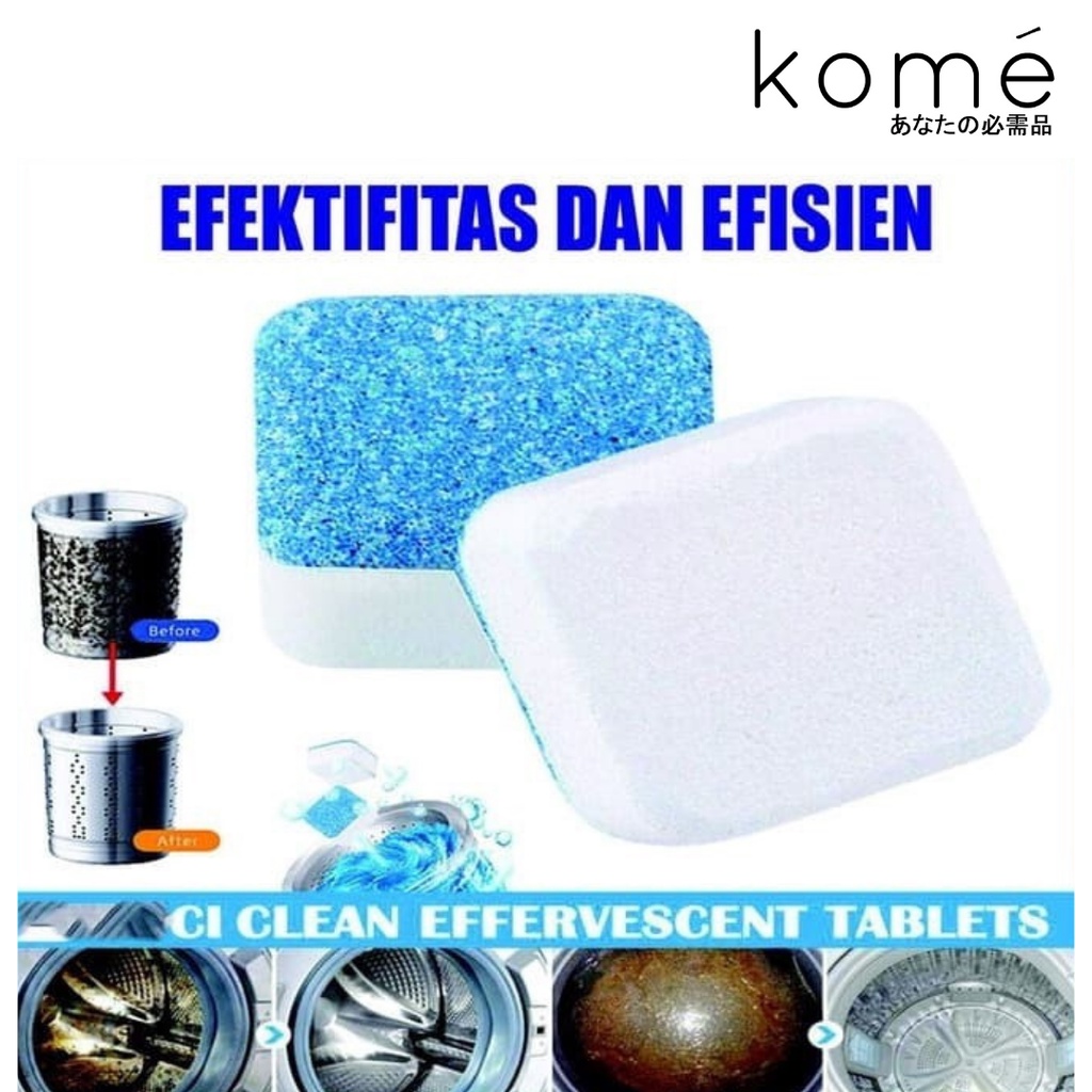 Tablet Pembersih Mesin Cuci - Deep Cleaning Washing Machine