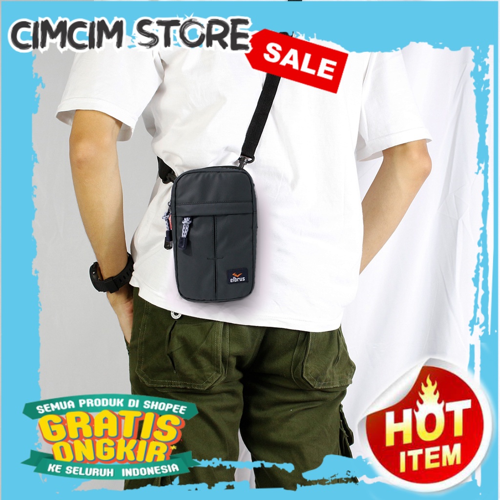 TAS KEKINIAN TERBARU TERMURAH / TAS TRENDY KEKINIAN Tas Hp Kulit tempat hp kulit bimo TAS HP MINI BA