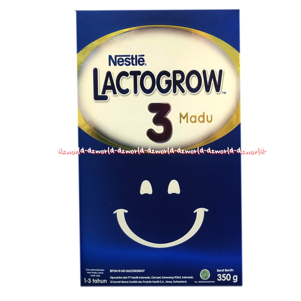 Nestle lactogrow 3 Susu Formula 350gr 1-3tahun lactogen 3 Happy nutri