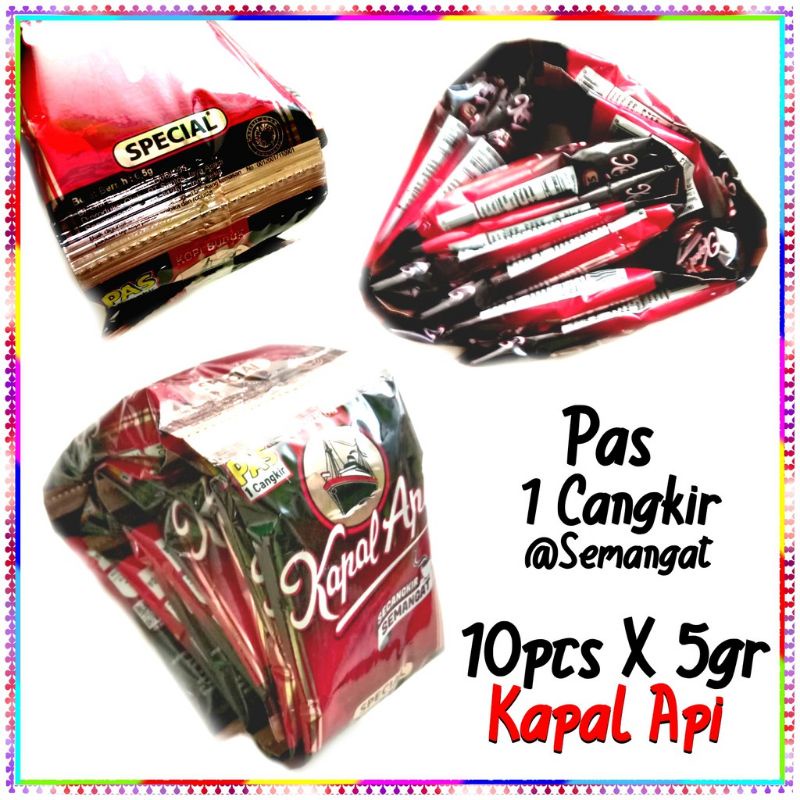 

Spesial Kopi renteng coffee Kapal Api Special 6.5g Renceng Isi 10 Sachet AYES TOSERBA