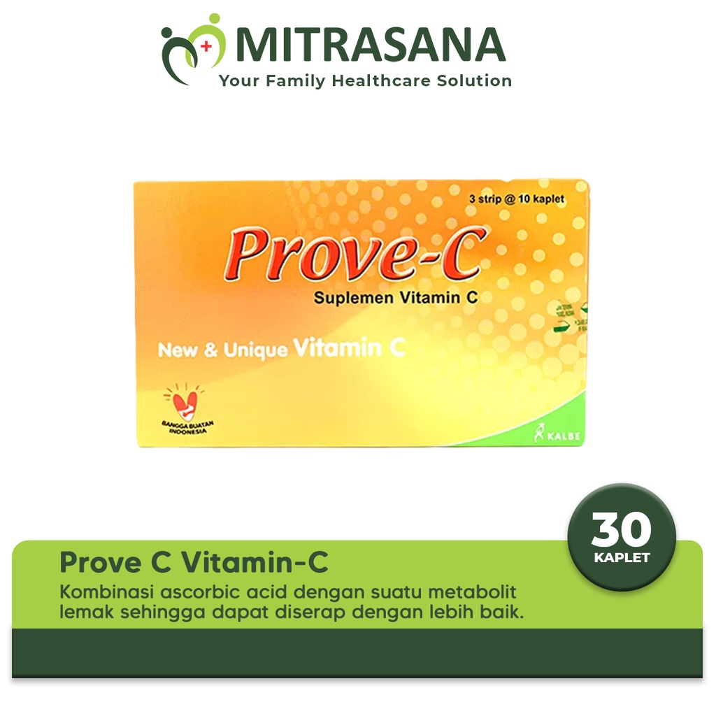 Prove C 30 Tablet - Vitamin C 500 mg
