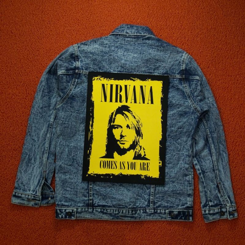 BACKPATCH SABLON NIRVANA BIG SIZE PREMIUM