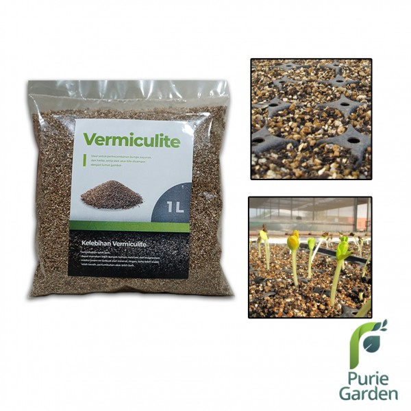 Media Tanam Hidroponik Vermiculite Premium 1 Liter PG KDR