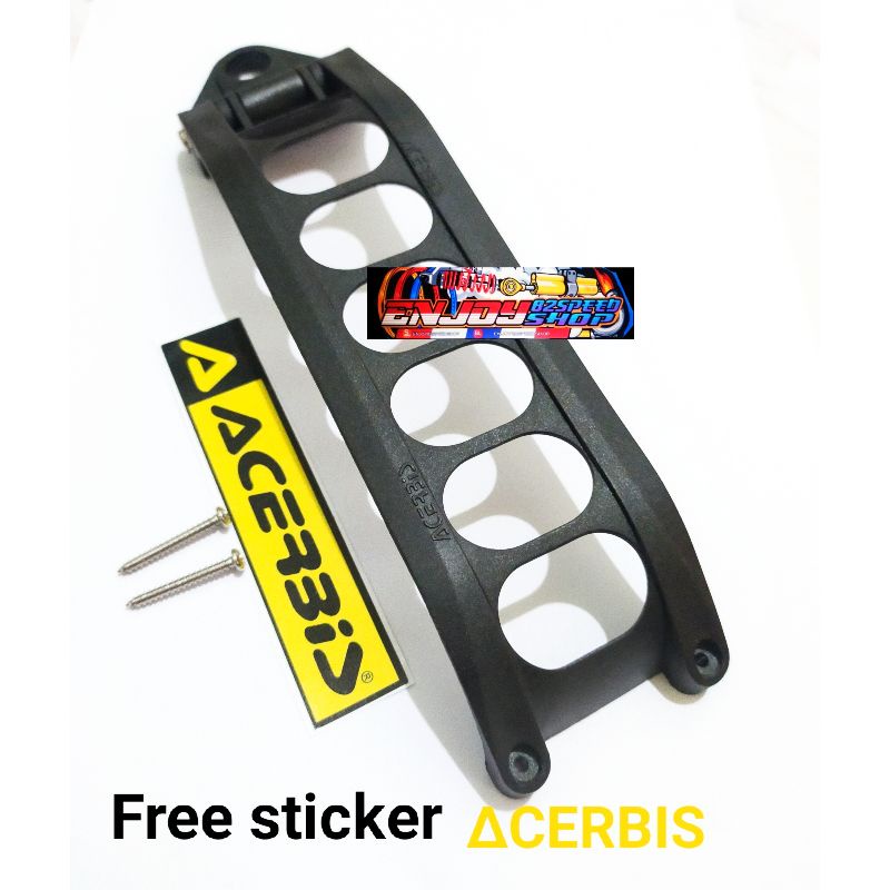 Kualitas Super Breket Knalpot / Kleman Knalpot ACERBIS Untuk Selencer 2 Tak Ninja R RR Dll.