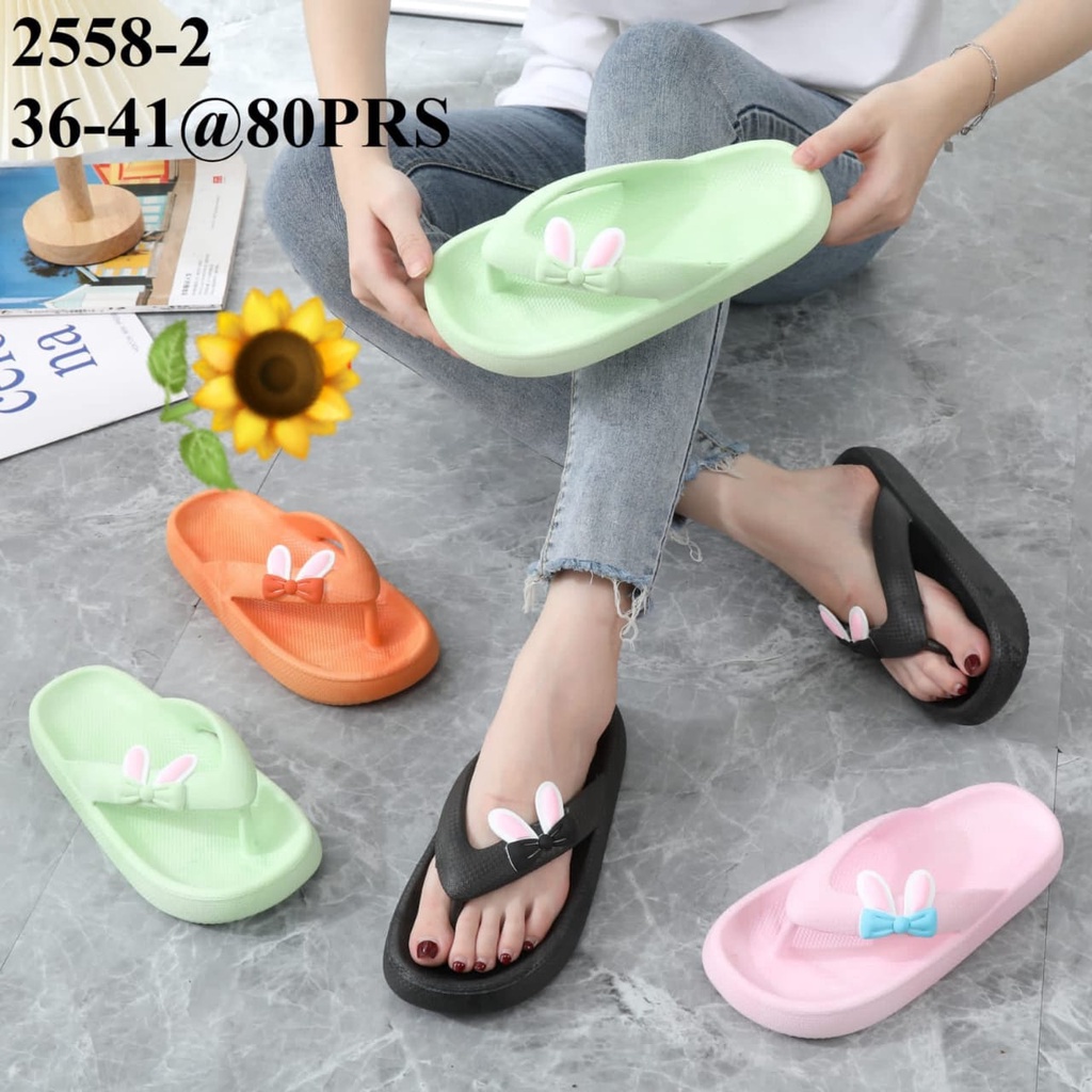 Sandal Karet Jelly Wedges Wanita import Model Terbaru Original Kekinian by AGUNG STYLE Balance 2558-2