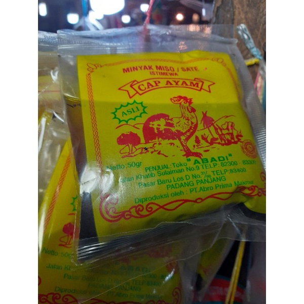 

bumbu minyak miso/sate padang⭐⭐⭐⭐⭐