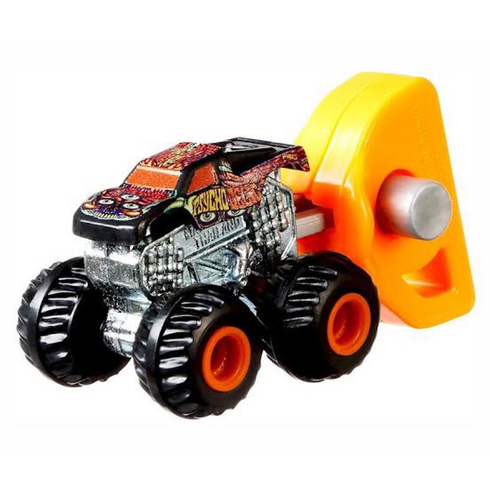 Unik Hot Wheels Monster Trucks Mini - Psycho Delic Berkualitas