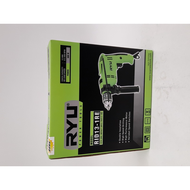 TEKIRO RYU MESIN BOR IMPACT DRILL BOLAK BALIK 13MM RYU TEKIRO