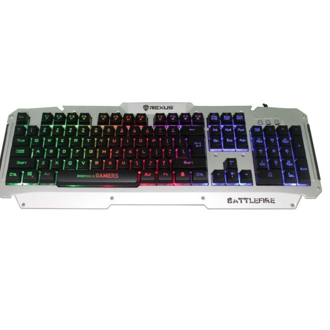 Rexus K9D - Keyboard Gaming Rexus K9D Semi Mechanical 19 Keys Anti Ghost (KODE 7835)