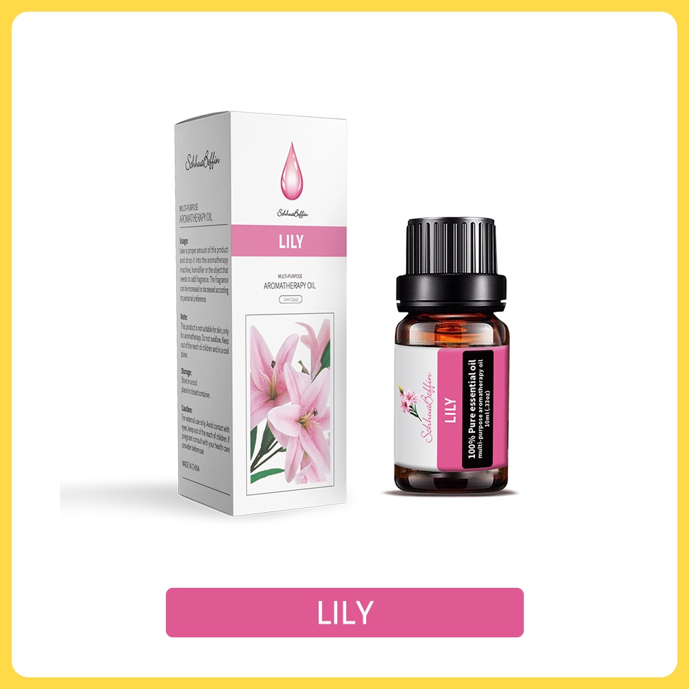 [Aimilo] Portable Humidifier Diffuser Mini Air Purifier USB Aromatherapy Essential Oil Difuser-Lily