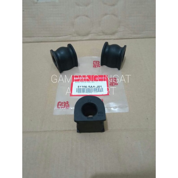 Karet Stabil Depan Bush Stabilizer Depan Honda Jazz IDSI VTEC 2002-2008 New City 2003-2008 ORIGINAL
