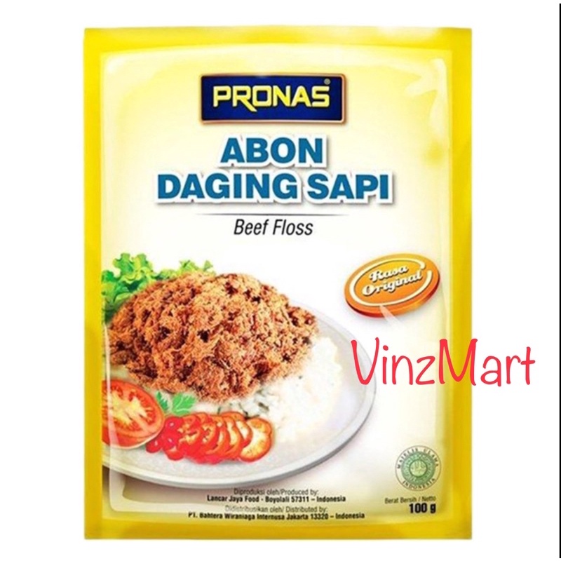 

Pronas Abon Daging Sapi Rasa Original Pouch 100 gr