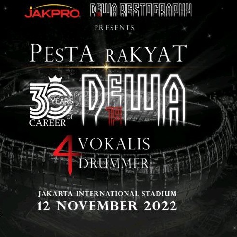 Tiket DEWA19 Jakarta 12 November 2022 Reguler Silver Selatan
