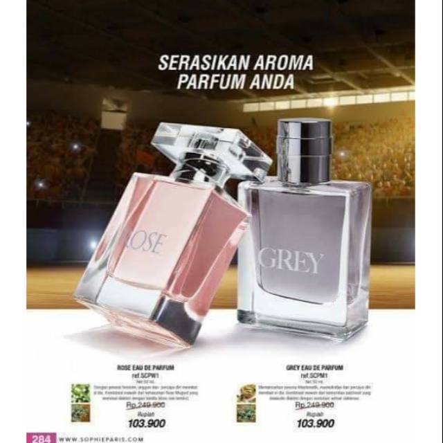 PAKET PARFUM ROSE & GREY SOPHIE PARIS