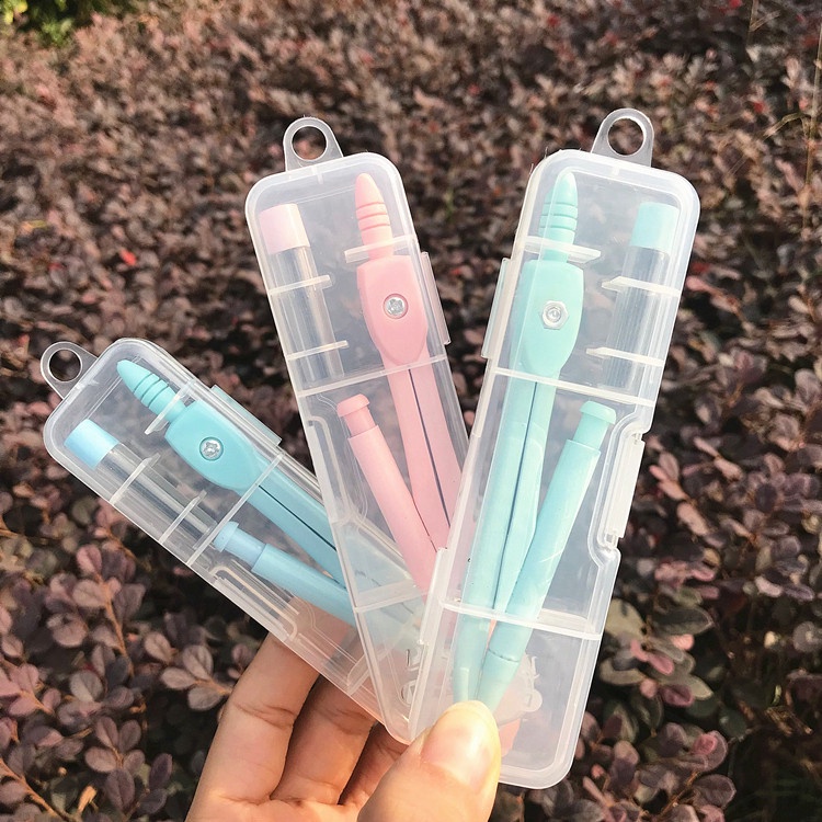 

Jangka Set Math + Pensil Compass Set / Alat Tulis Membuat Lingkaran Busur