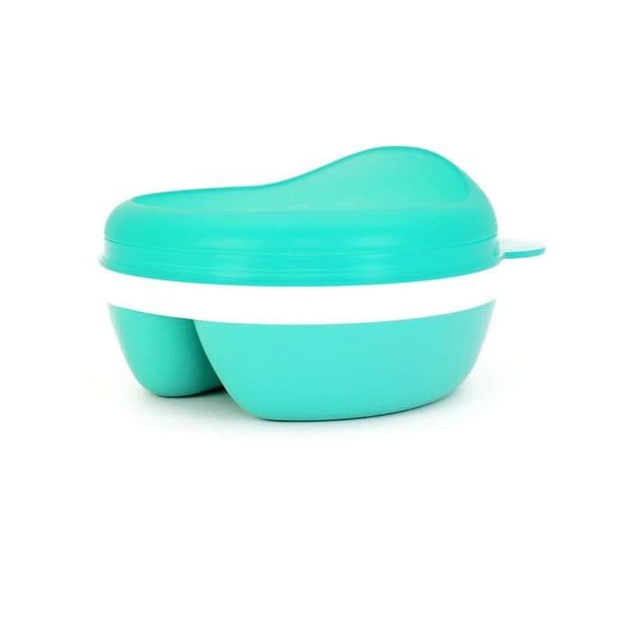 BABY BEYOND NON-SKID DIVIDED BOWL WITH ARCH LID