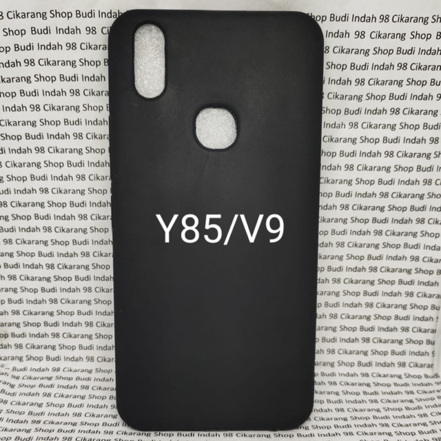 Matte case silikon lembut Softcase Vivo V9 / Y85, Y71, V15, Y53, V7 PLUS