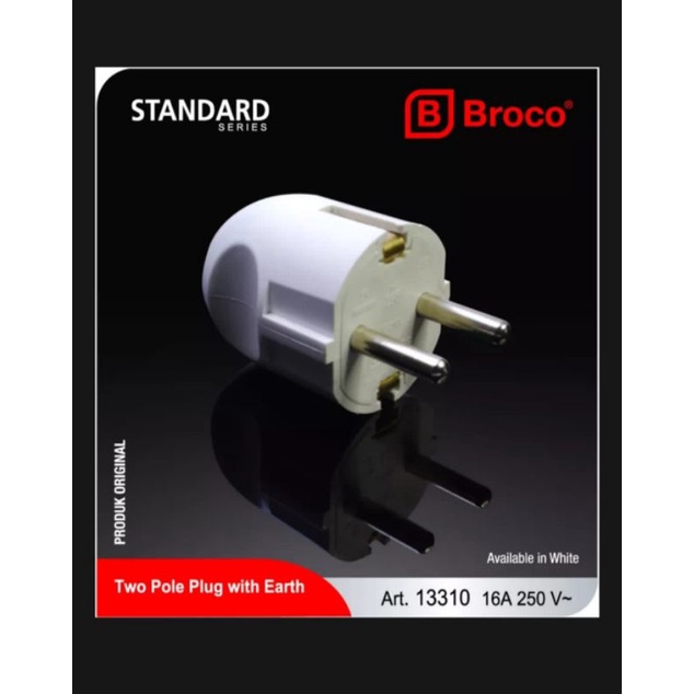 steker arde broco/colokkan bulat broco