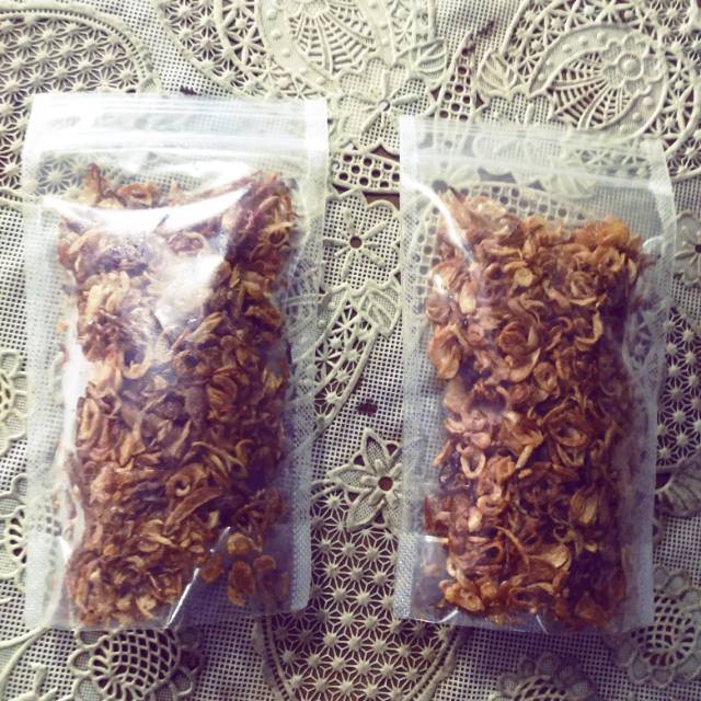 

Bawang goreng asli