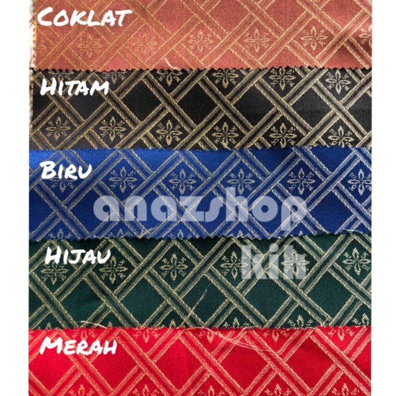 Kain Sofa Meteran // Kain Motif Kotak (0,5meter)