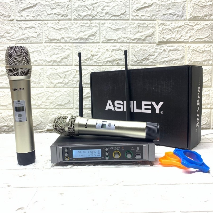 Mic Ashley MC PRO / Mic wireless Ashley MC PRO / mc pro Mc-Pro mcpro original ashley