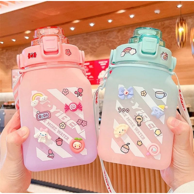 BOTOL GEMOY KOTAK 1.3L /BOTOL KOTAK VIRAL