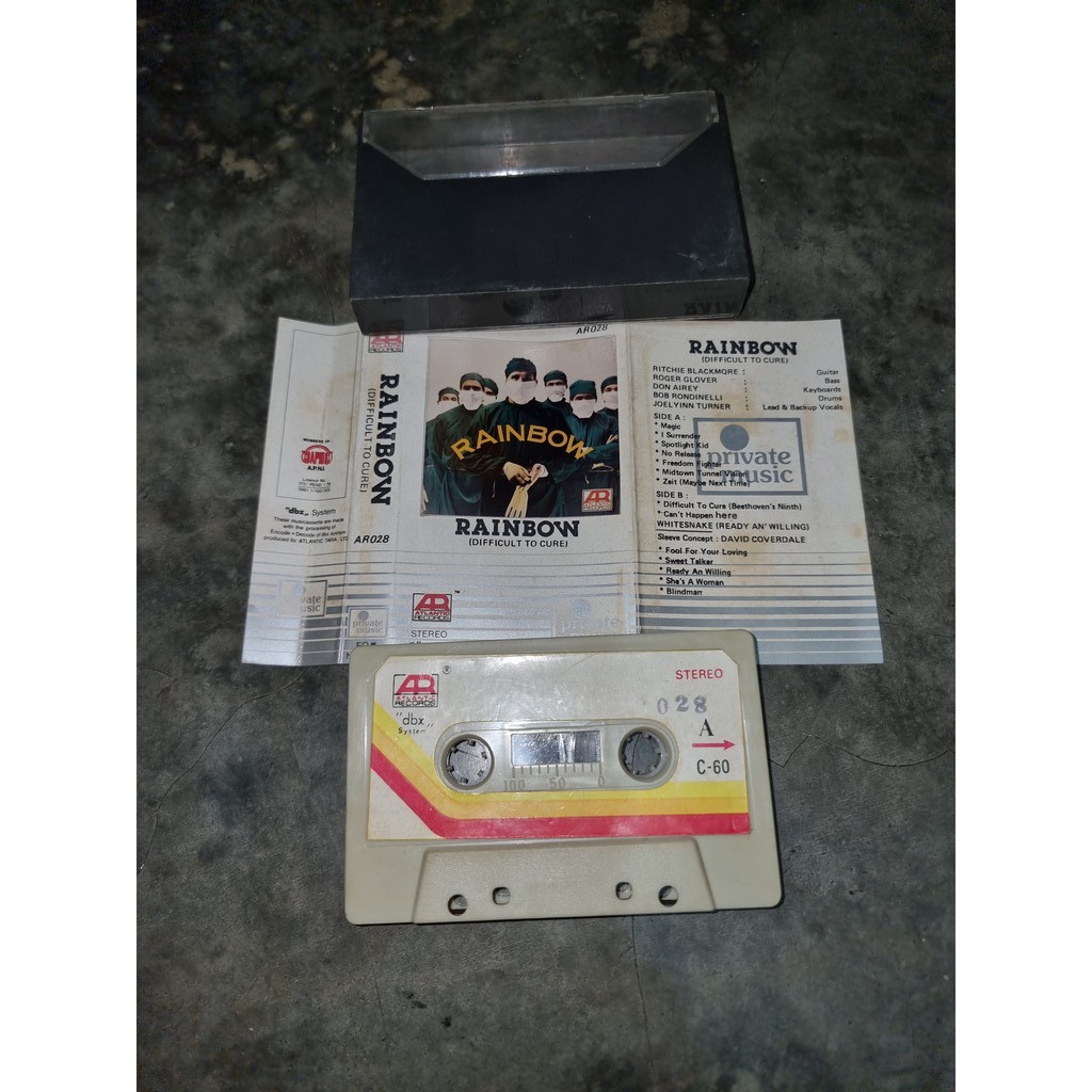 Kaset Pita Rainbow Difficult To Cure