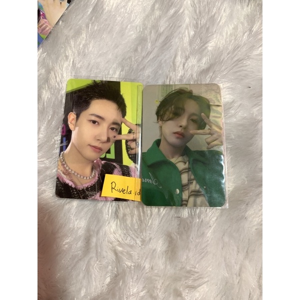renjun bene mumo hotsa renjun matching card pc photocard official nct dream