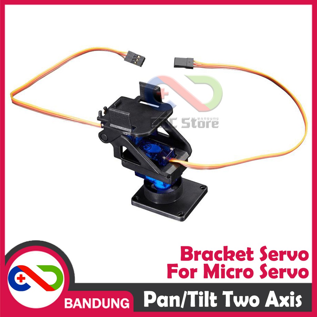 DUAL-AXIS X Y BRACKET SERVO SG90 MG90 FPV KAMERA DIY GIMBAL ARM LIGHT