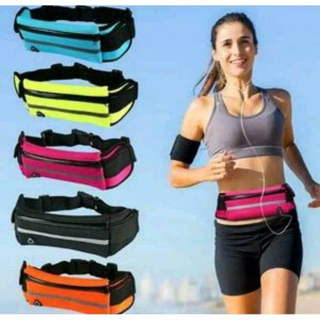 Tas ikat pinggang/ tas olahraga/tas ikat pinggang water proof/ go belt running