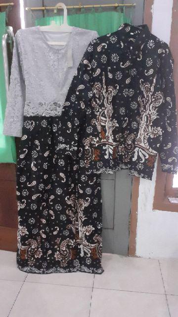 Bg - Batik Couple Brokat Antasena Gamis Batik Couple Notoarto Batik Ipnu-ippnu