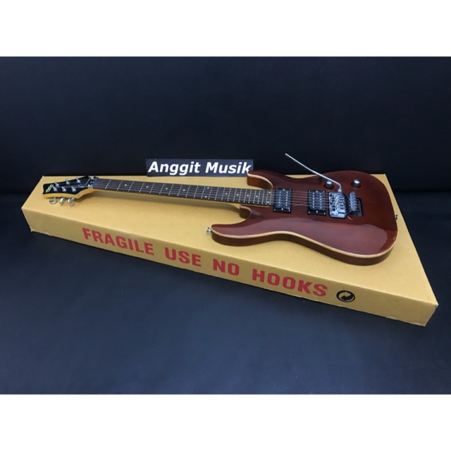 GITAR SCHECTER DEMON 6FR ( BROWN )