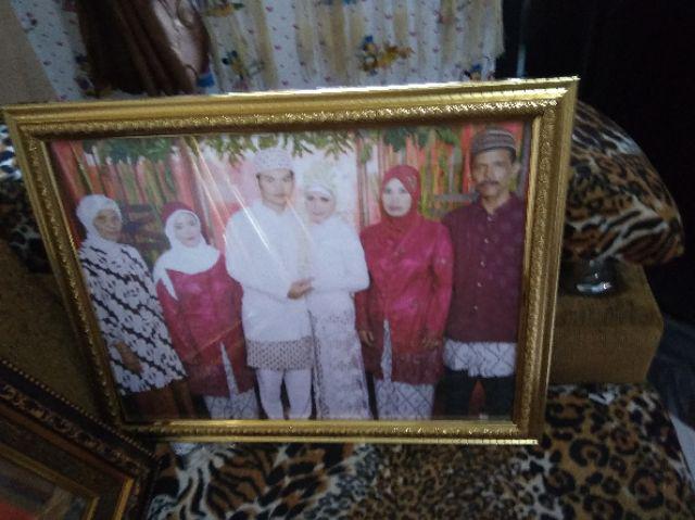 Frame Foto / Figura / Bingkai 16r 40x50 Linen Gosend Only