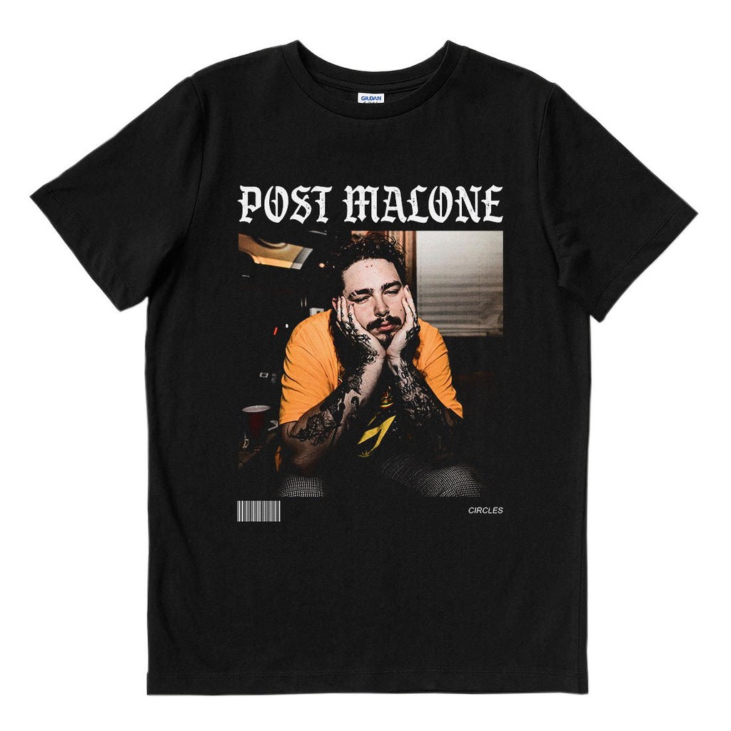 BAJU BAND POST MALONE / KAOS POST MALONE / KAOS WANITA / GILDAN SOFTSTYLE
