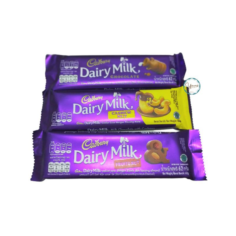 

CADBURY DAIRY MILK 62GR