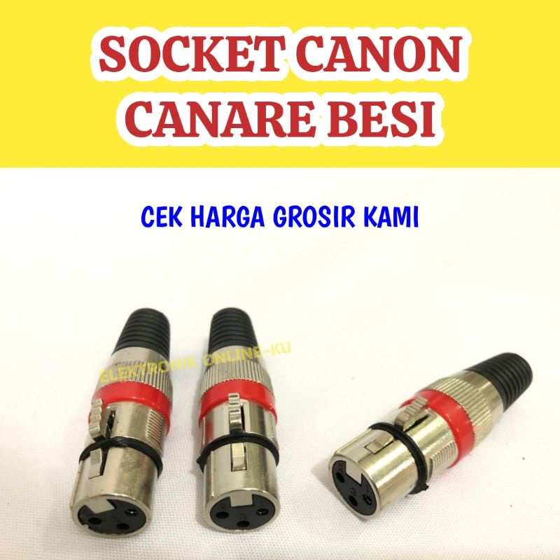 SOCKET CANON CANARE BESI