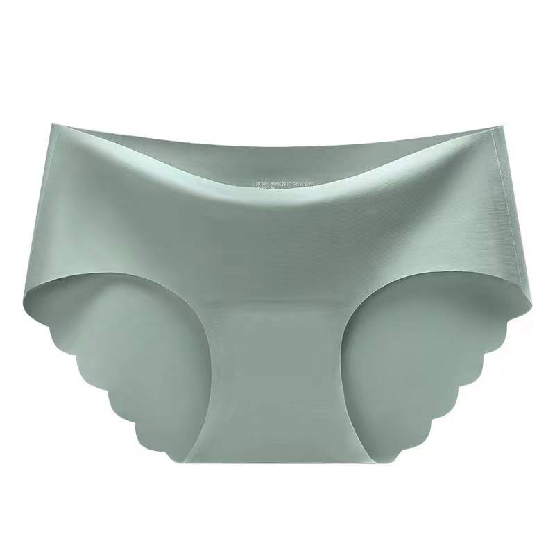 CELANA DALAM WANITA PREMIUM QUALITY SEAMLESS Celana Dalam Wanita Motif Bunga CD Push Up-M-41 Hijau