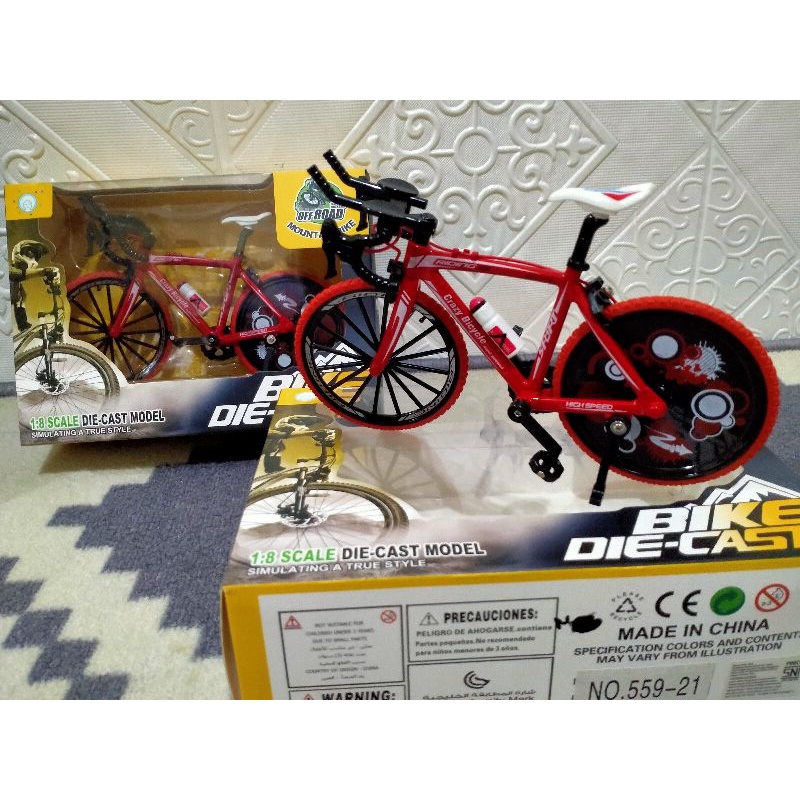 Diecast Sepeda Balap Roadbike - Diecast Sepeda Balap Sport - Miniatur sepeda