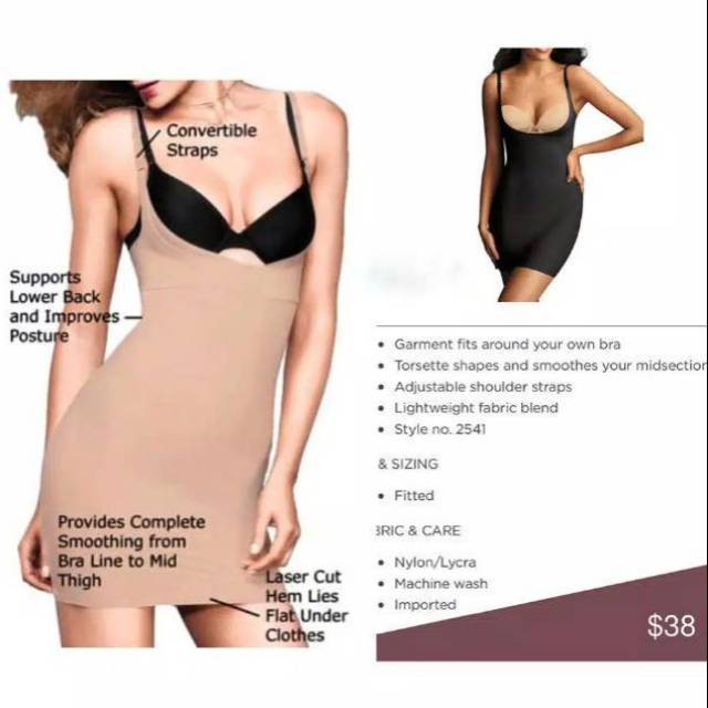 Flexees by Maidenform Korset - Black