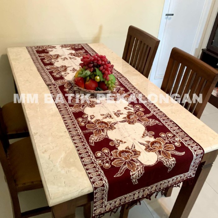 Taplak Batik - Table Runner Taplak Meja Batik Loper Panjang 2 Meter