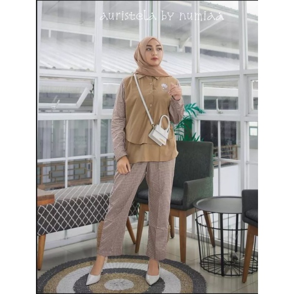 TERBARU SETELAN WANITA TERLARIS AURISTELLA BY NUMIAA
