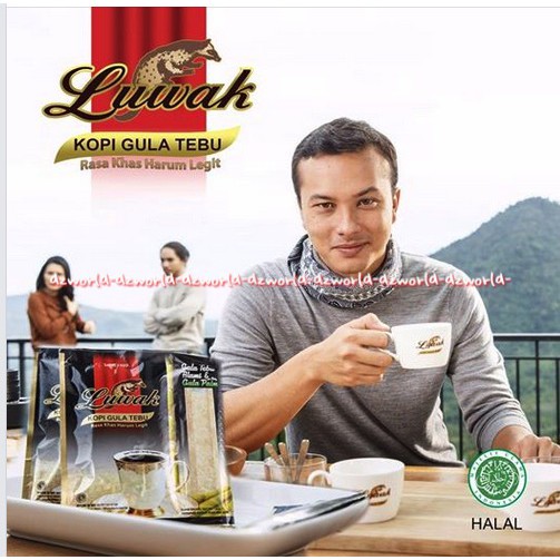 Luwak Kopi Gula Tebu Kopi Luwak Coffee Kopi Hitam Gula Terpisah 10Sachet