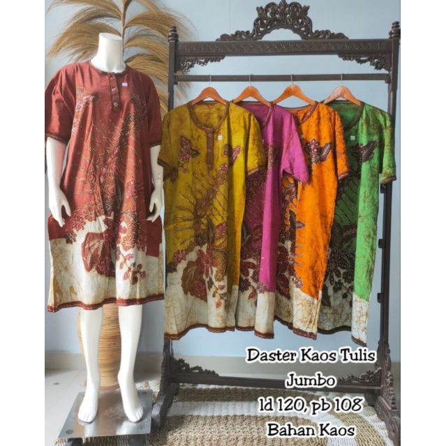 Daster Kaos Batik Tulis Jumbo