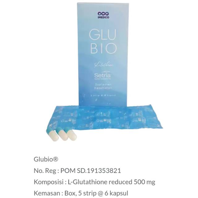 GLU BIO Pemutih Kulit Glubio